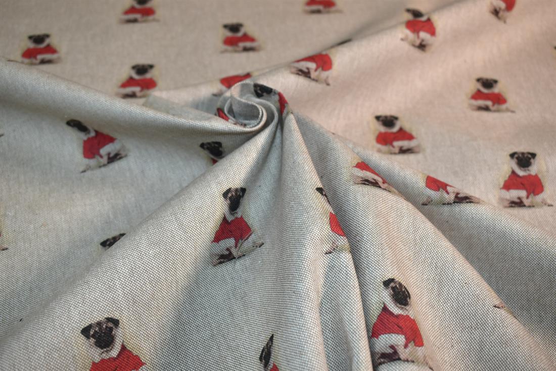 Natural Printed Digital Canvas Fabric