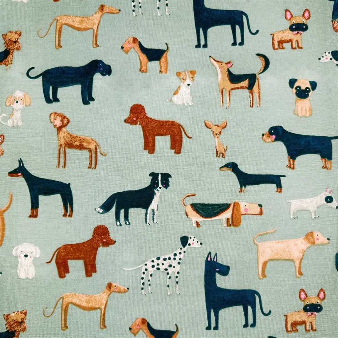 Woof Printed Digital Canvas Fabric