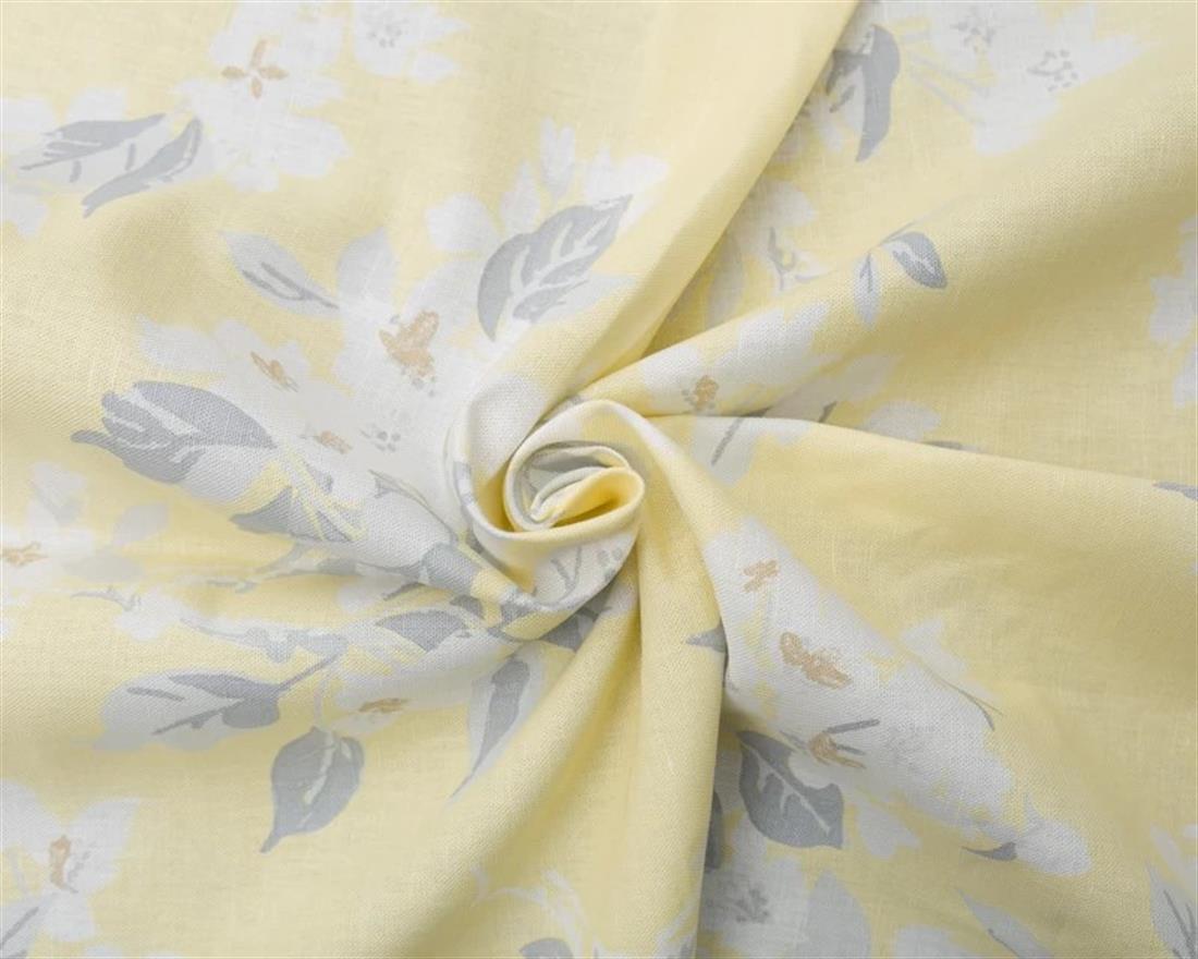 Sunshine Laura Ashley Apple Blossom Printed Canvas Fabric
