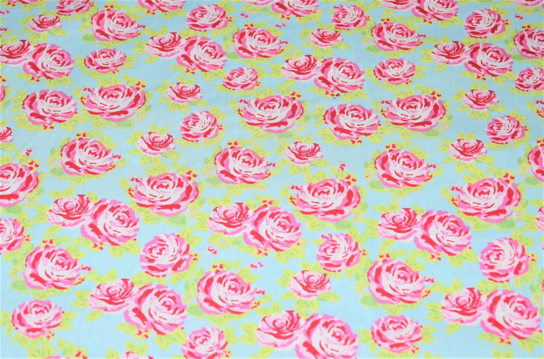 Floral Printed Pattern 100% Cotton Is Amazing for Crafts