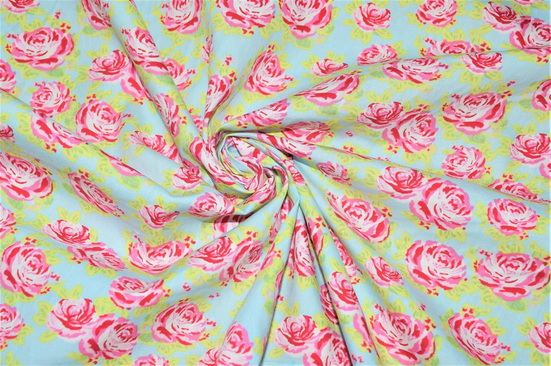 Floral Printed Pattern 100% Cotton Is Amazing for Crafts