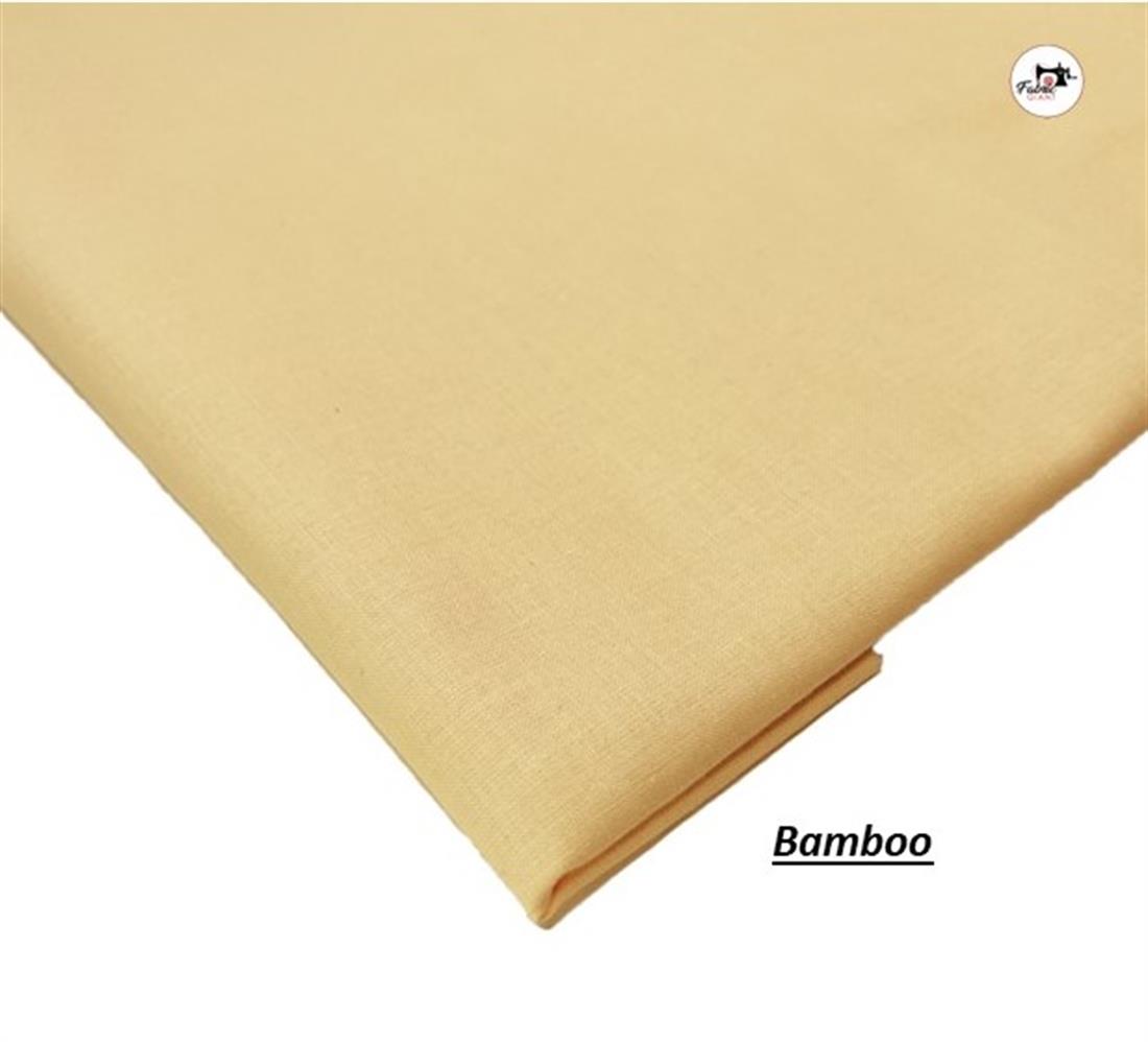 Bamboo Plain 100% Cotton 60Inch