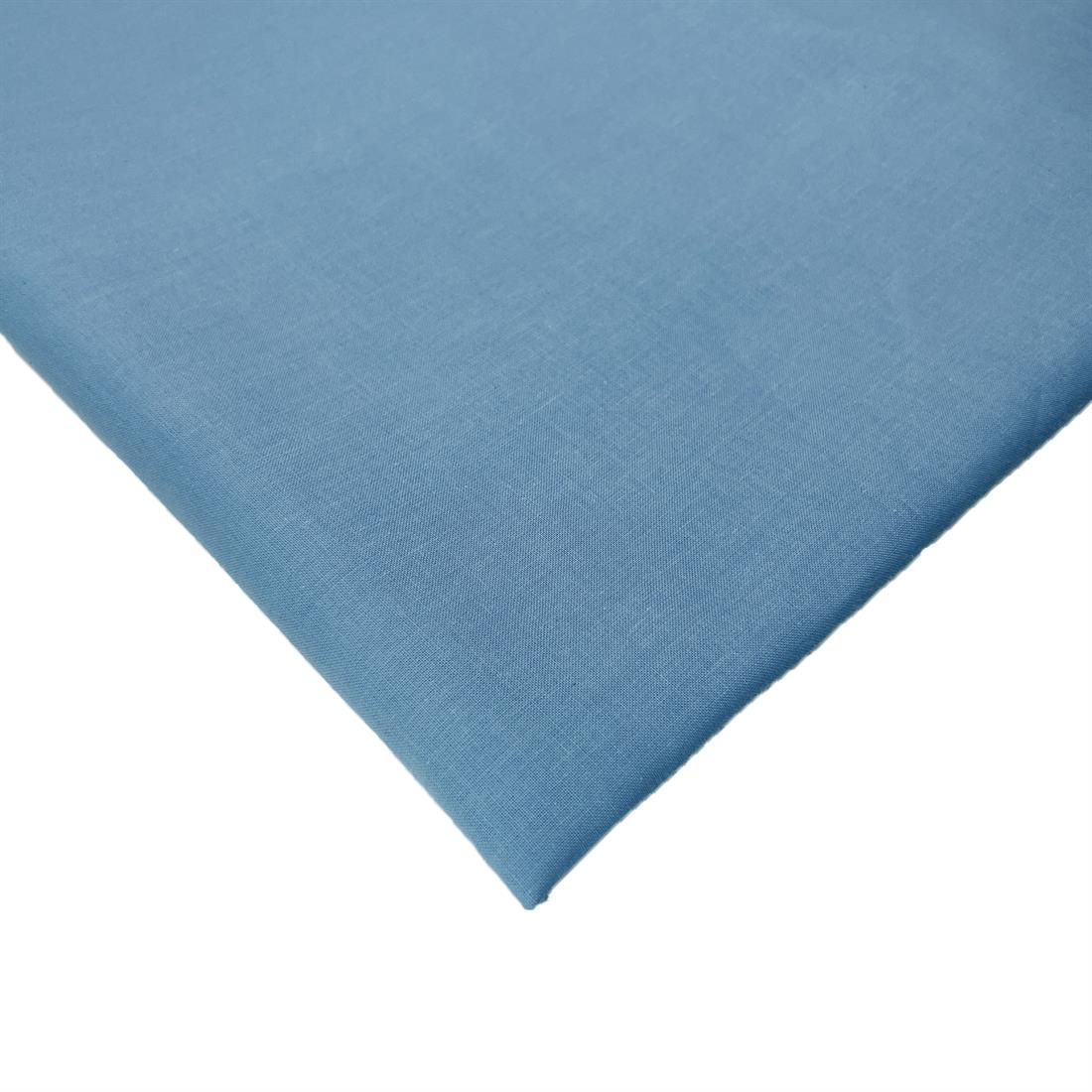 Cyan Plain 100% Cotton 60Inch