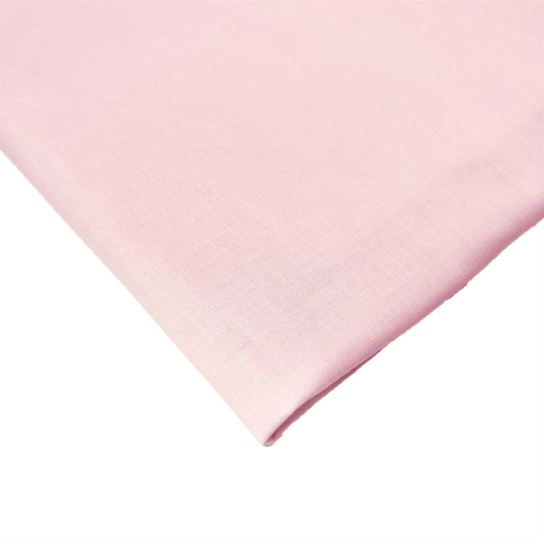 Light Pink Plain 100% Cotton 60Inch