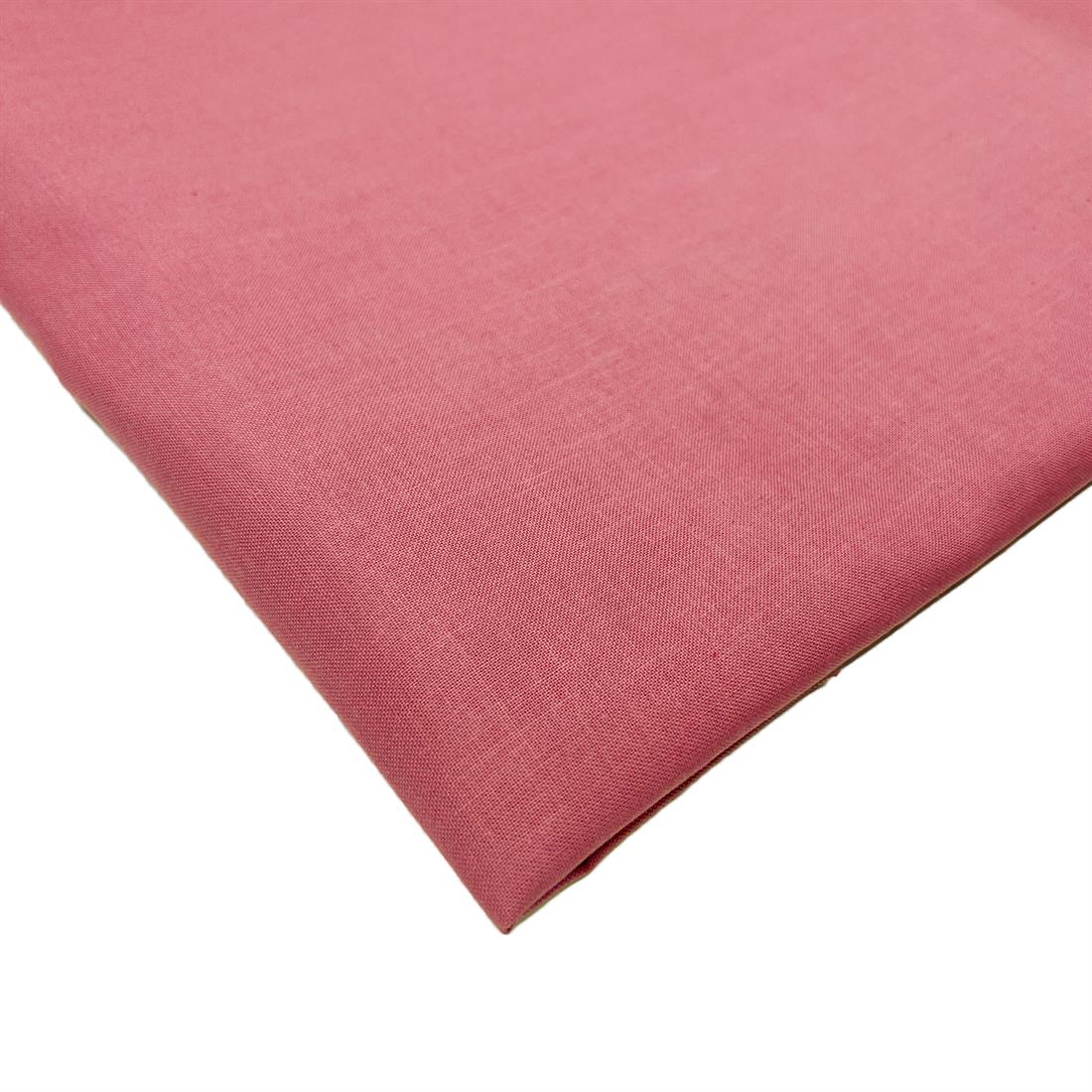Rose Plain 100% Cotton 60Inch