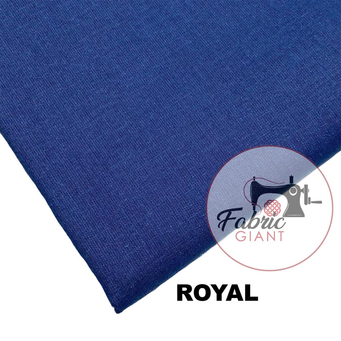 Royal Plain 100% Cotton 60Inch