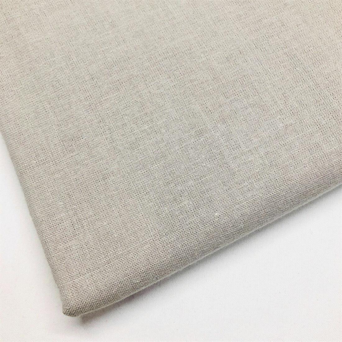Silver Plain 100% Cotton 60Inch
