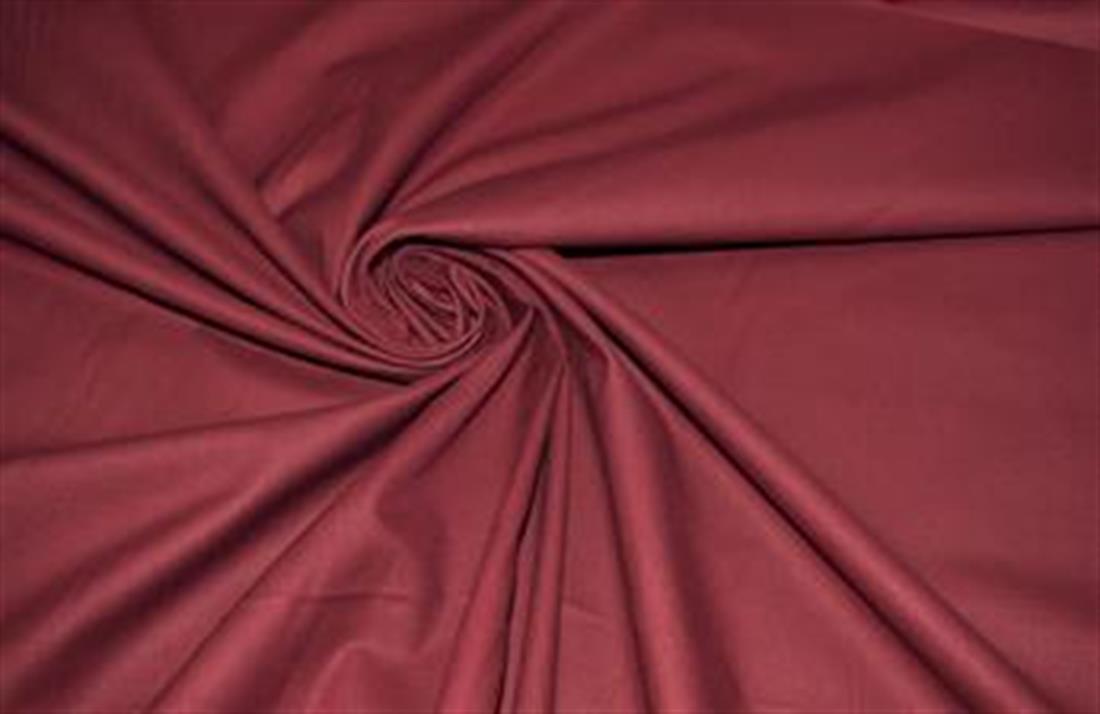 Maroon Plain 100% Cotton 60Inch