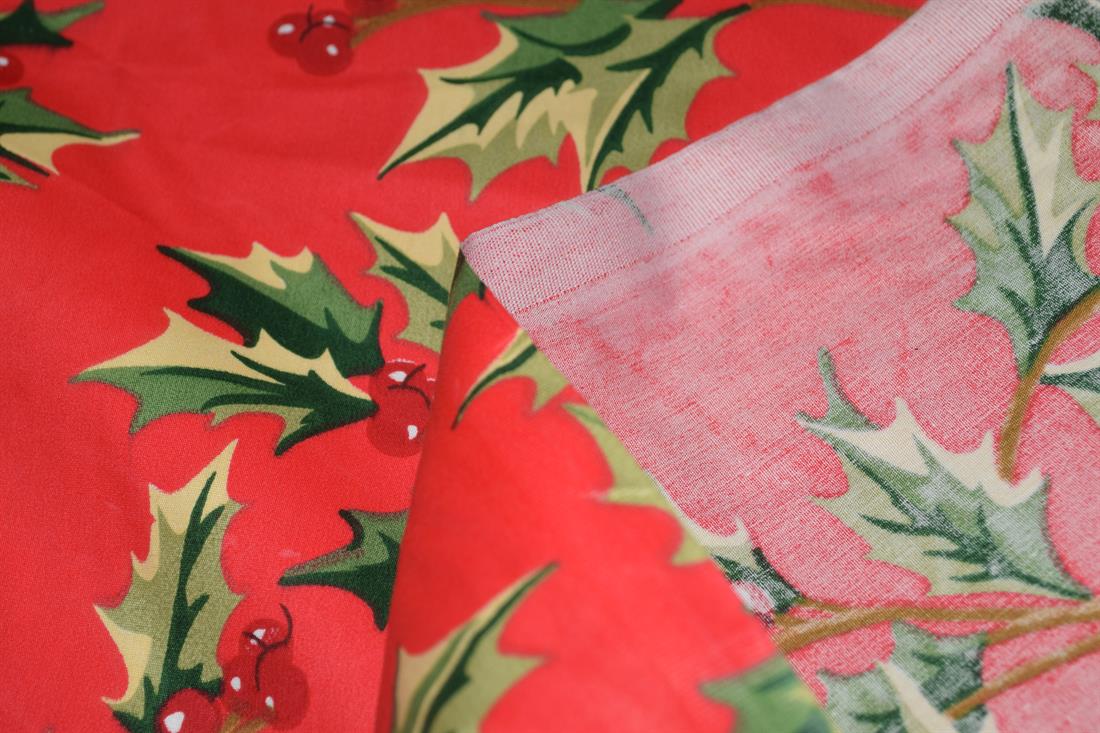 Christmas Holly Fabric