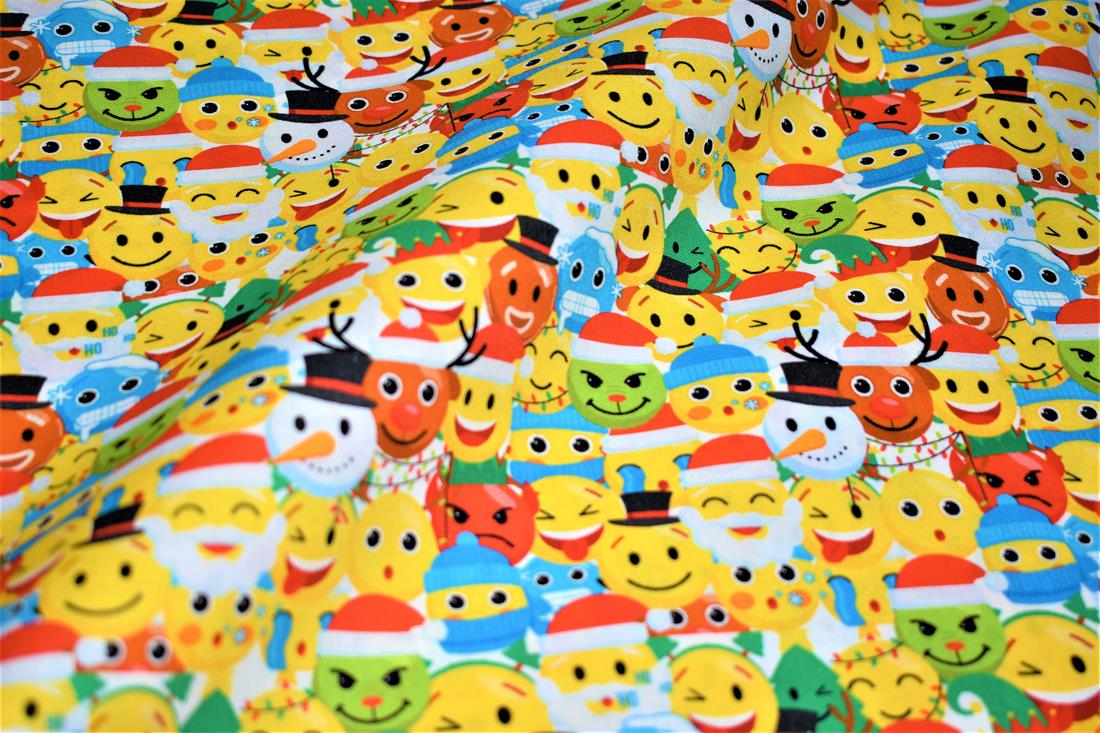 XMAS Emoji CC489 This Fabric
