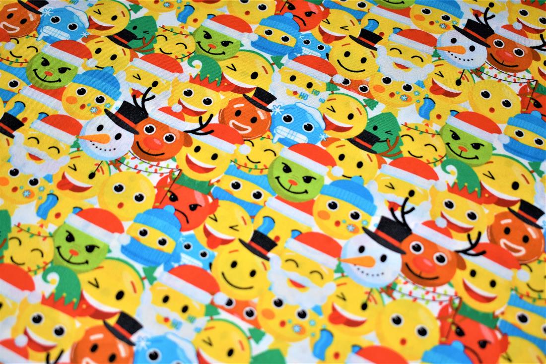 XMAS Emoji CC489 This Fabric