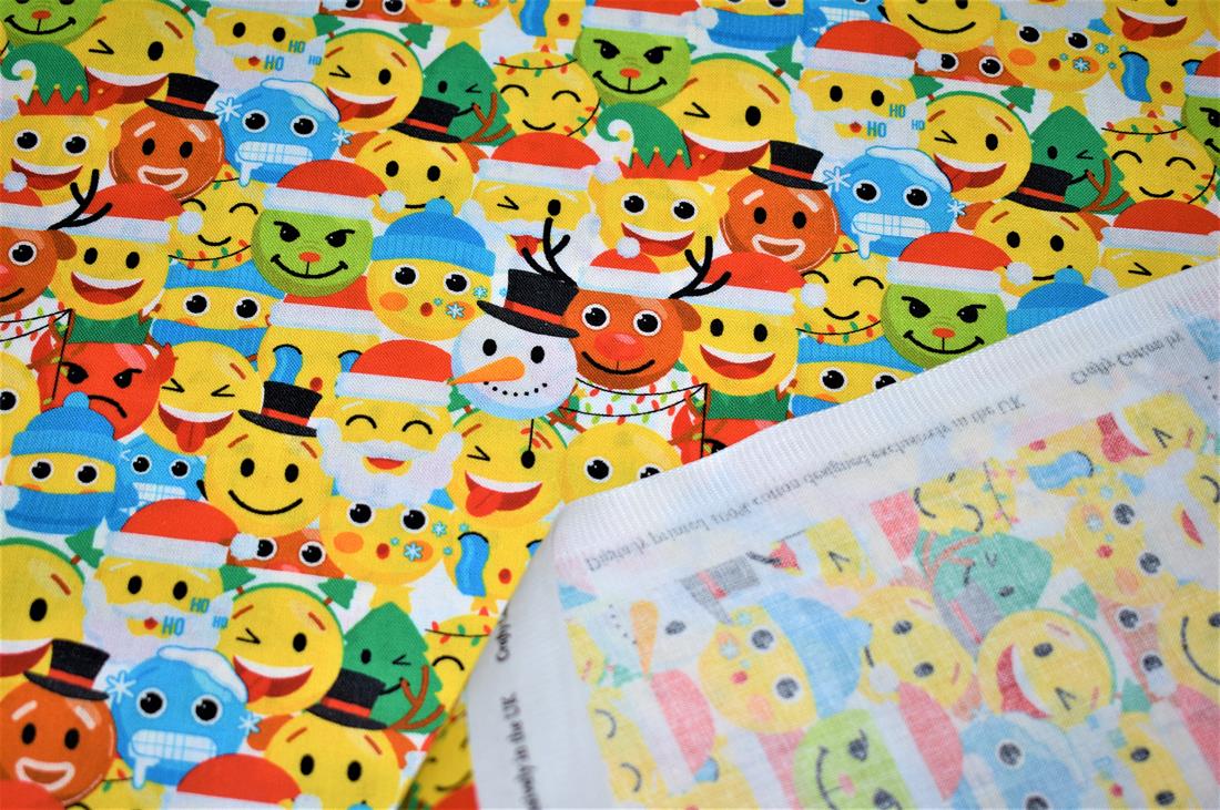 XMAS Emoji CC489 This Fabric