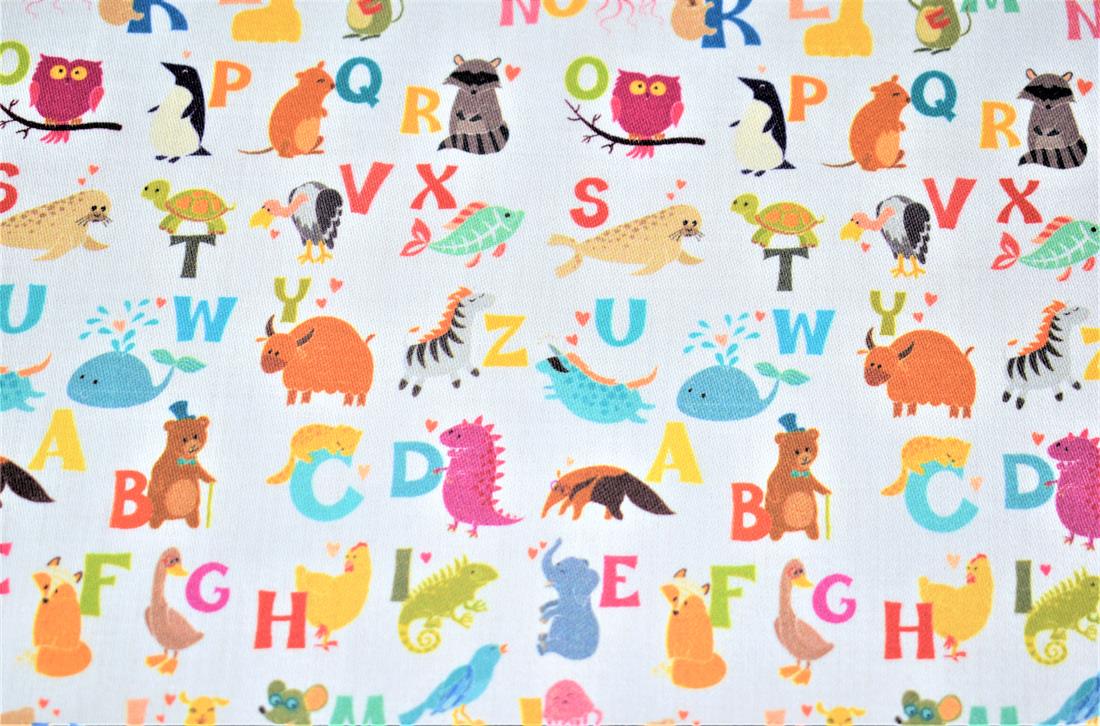 White Printed 100% Cotton Fabric