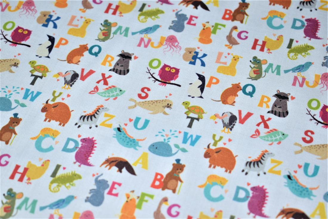 White Printed 100% Cotton Fabric