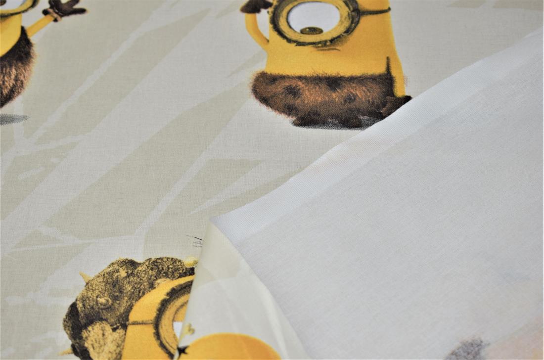 Cream Minions Print