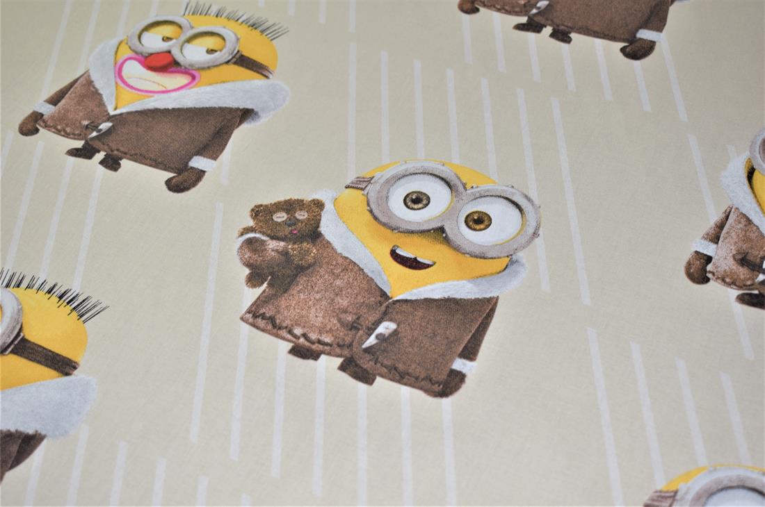 Cream Minions Print
