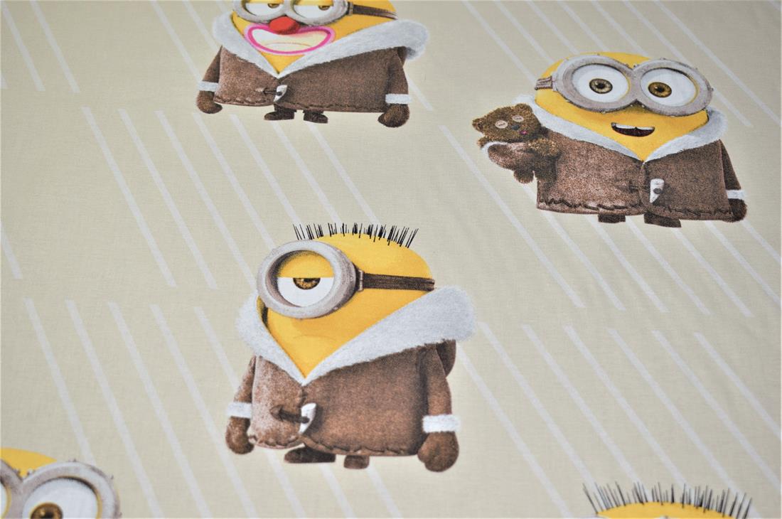 Cream Minions Print
