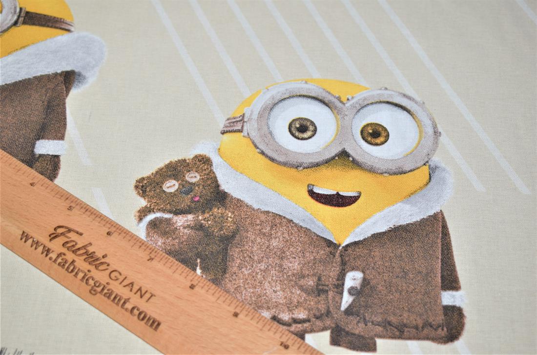 Cream Minions Print