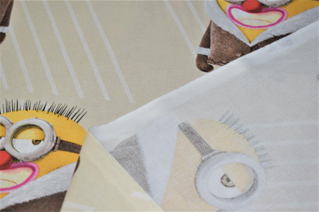Cream Minions Print