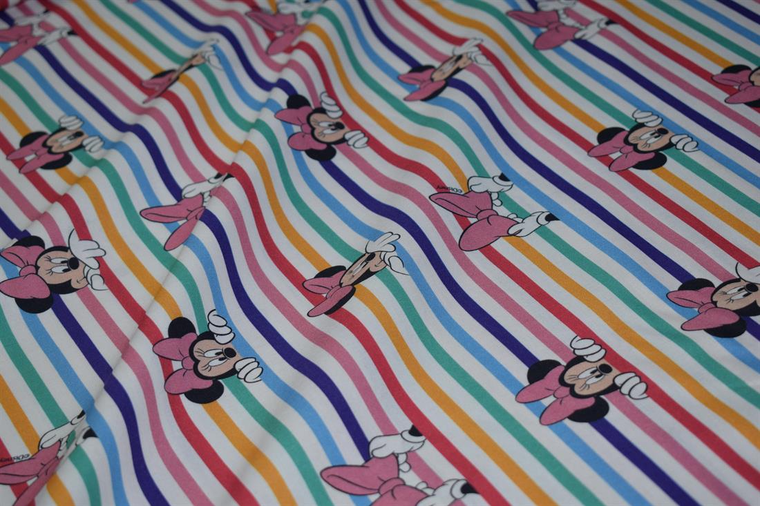 Rainbow Mickey Mouse Printed Design