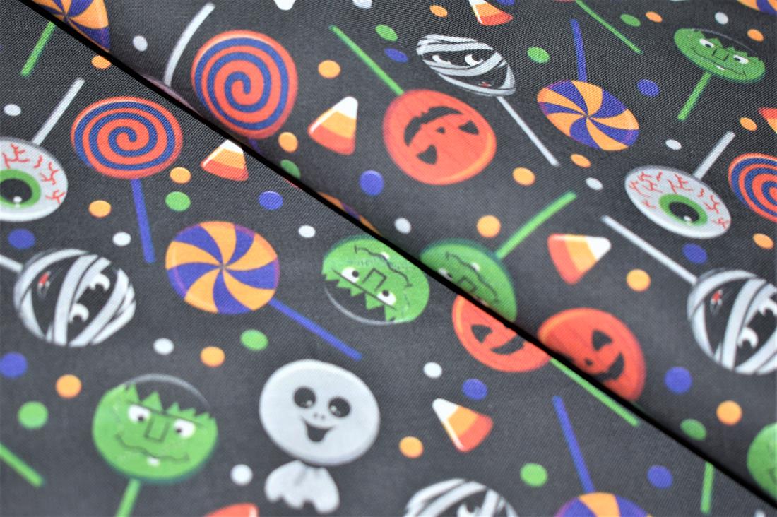 Black Digital Printed 100% Cotton Fabric