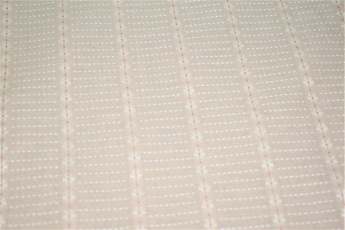 Beige Printed 100% Cotton, Merboys Design Clearance Stock