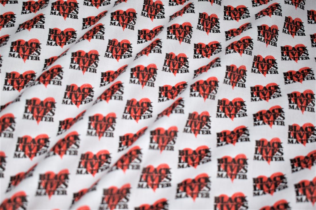 White Printed 100% Cotton Clearance