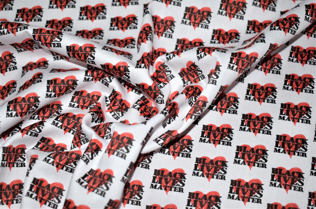 White Printed 100% Cotton Clearance