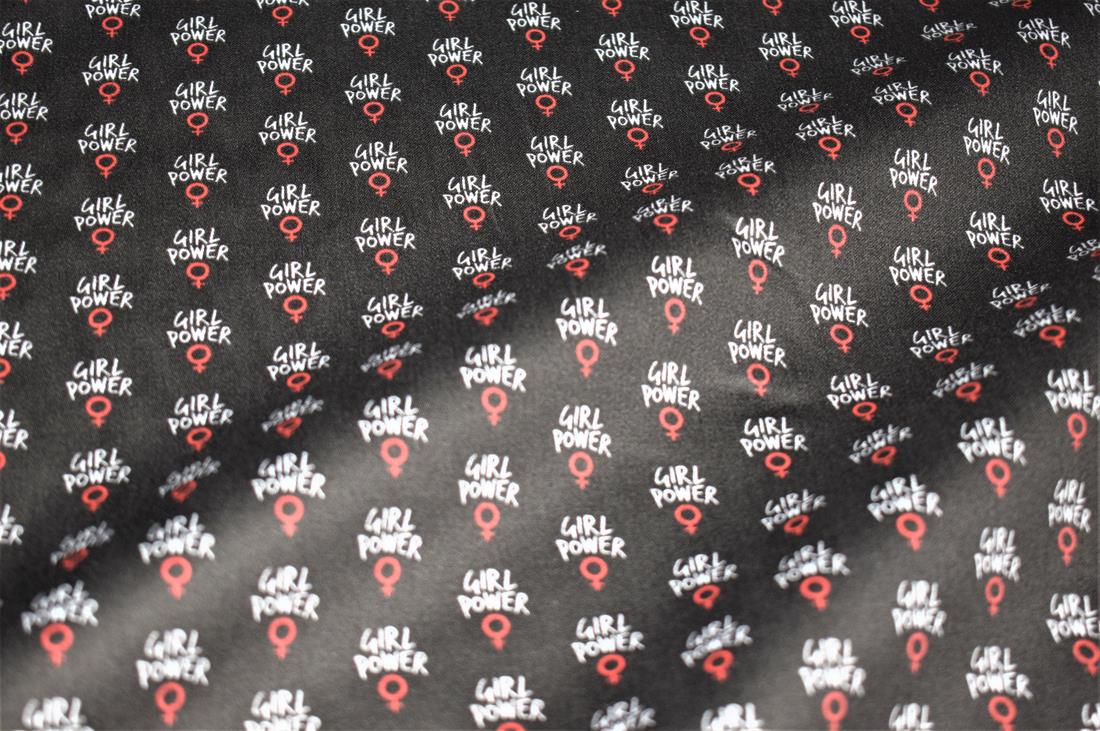 Black Printed 100% Cotton Clearance