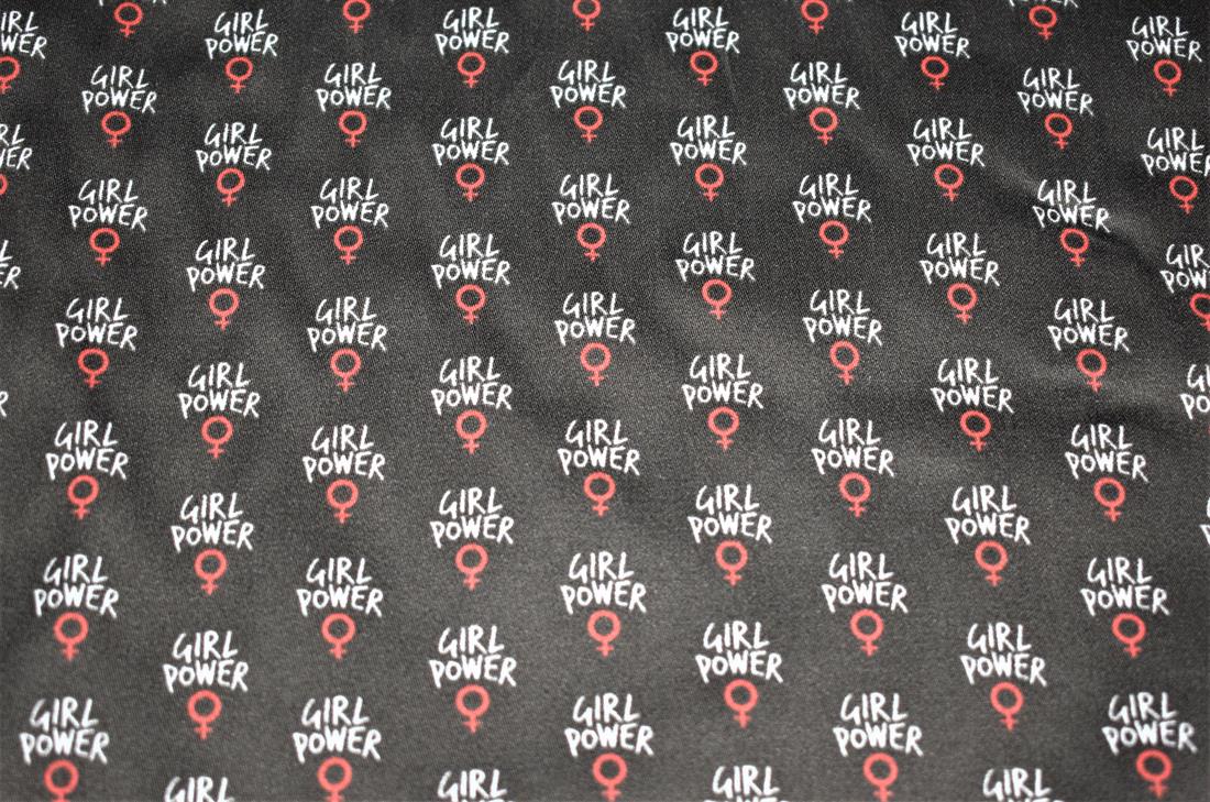Black Printed 100% Cotton Clearance