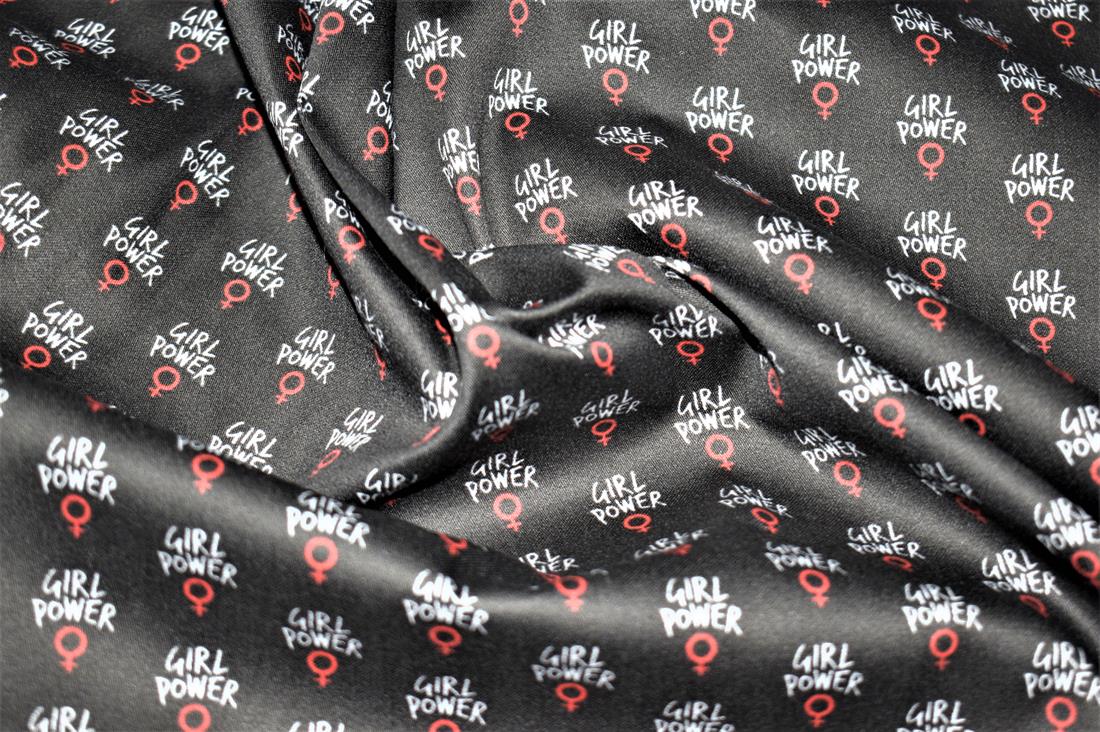 Black Printed 100% Cotton Clearance