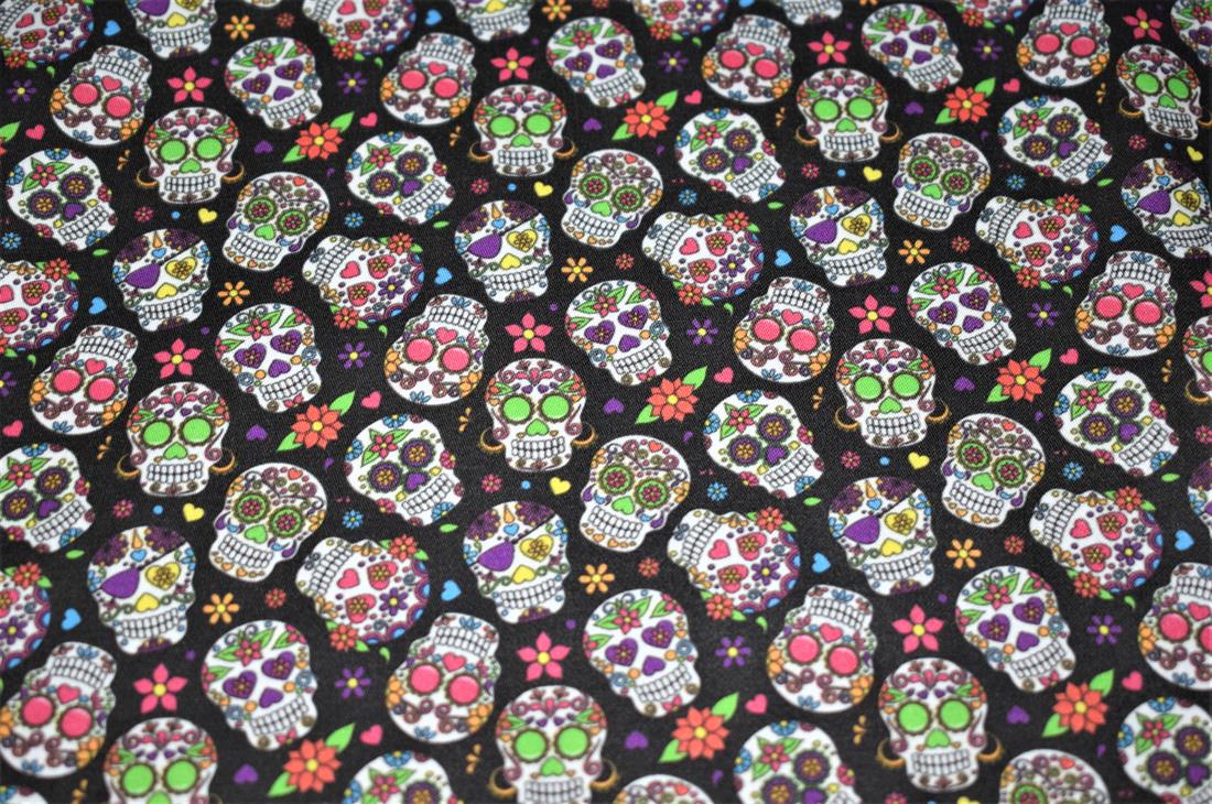 Black Printed 100% Cotton Clearance