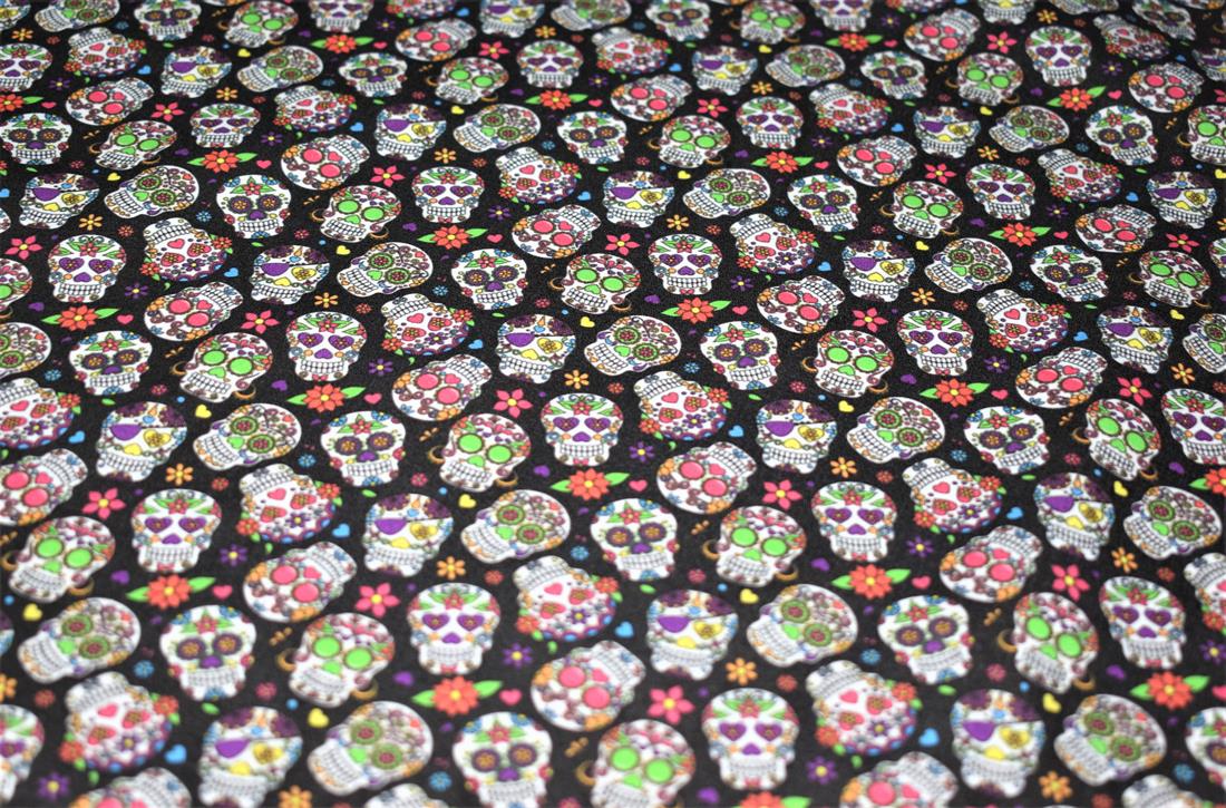 Black Printed 100% Cotton Clearance