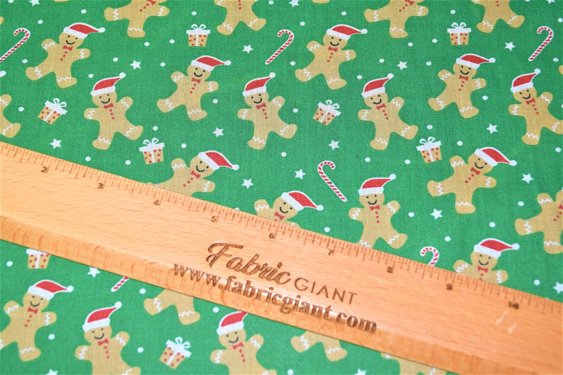 Gingerbread Men Fabric