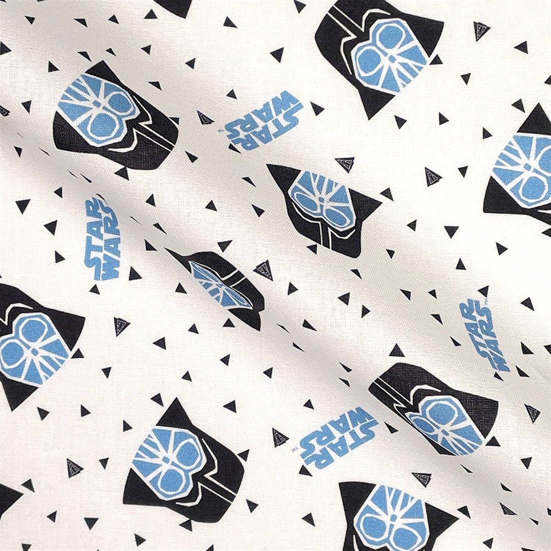 White Star Wars -Printed 100% Cotton Fabric
