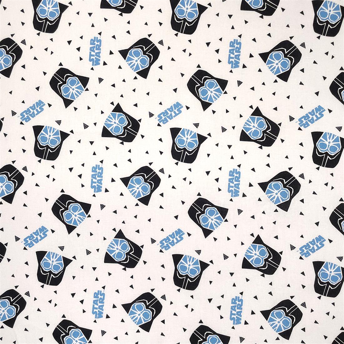 White Star Wars -Printed 100% Cotton Fabric