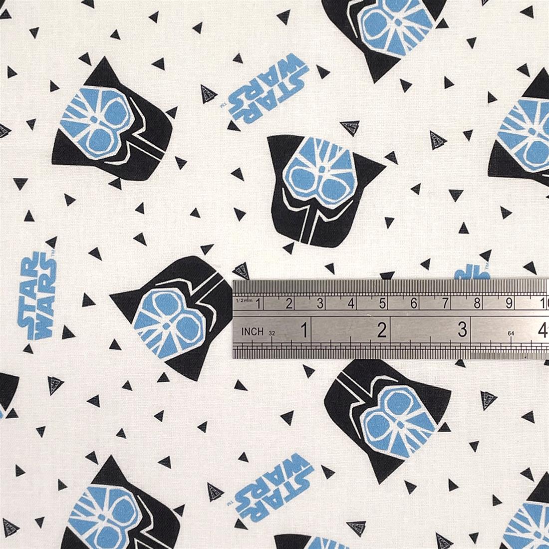 White Star Wars -Printed 100% Cotton Fabric