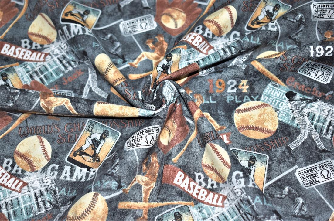 Black Printed 100% Cotton Fabric