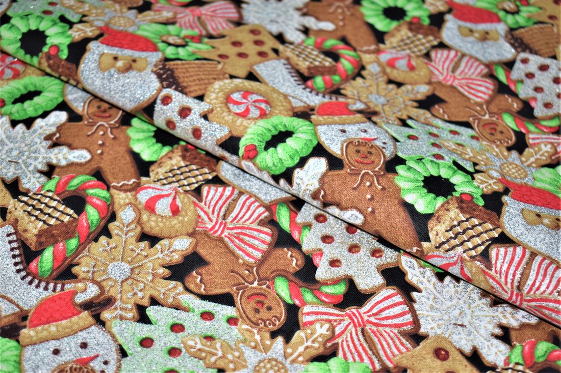 Printed Christmas 100% Cotton Fabric