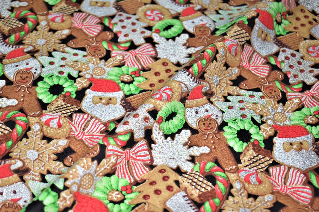 Printed Christmas 100% Cotton Fabric