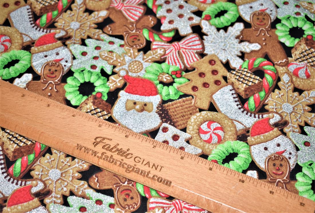 Printed Christmas 100% Cotton Fabric