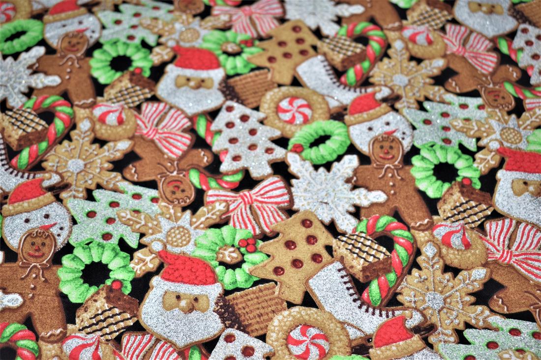 Printed Christmas 100% Cotton Fabric