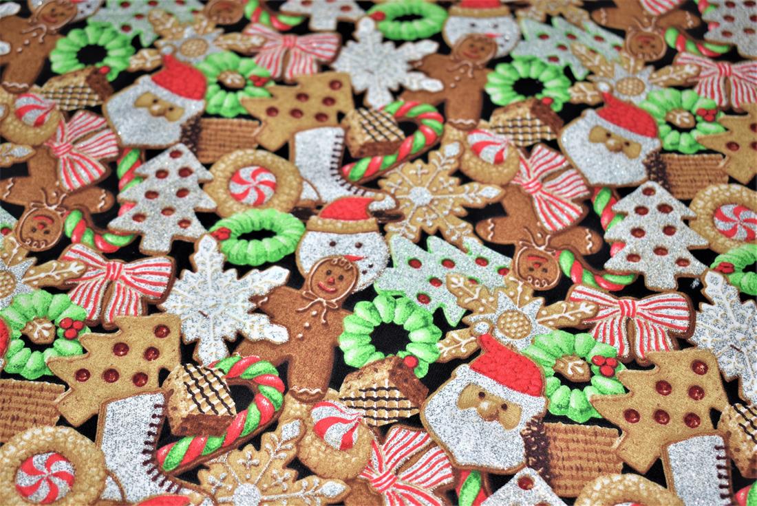 Printed Christmas 100% Cotton Fabric