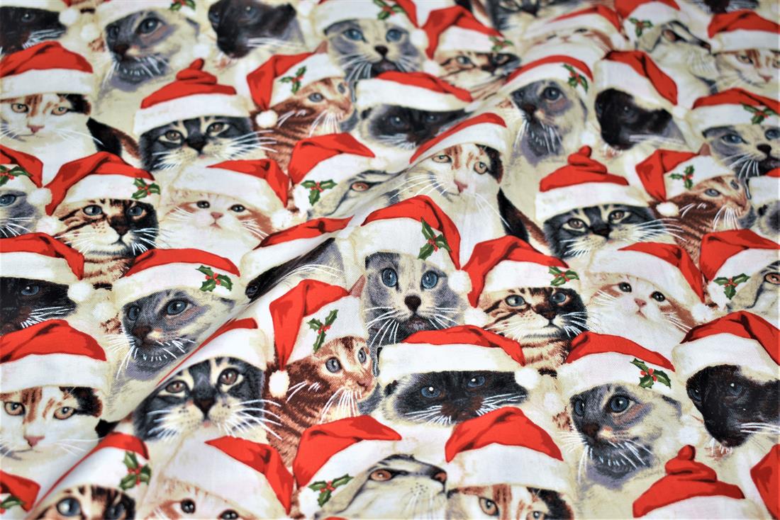 Printed Christmas 100% Cotton Fabric