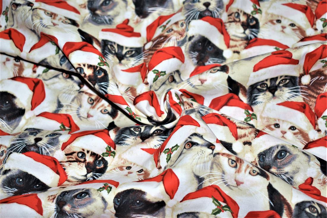 Printed Christmas 100% Cotton Fabric