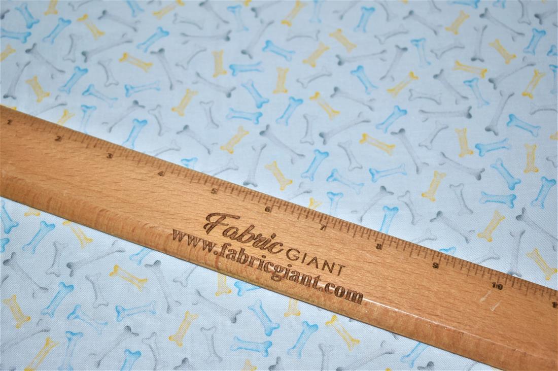 White Printed 100% Cotton Fabric
