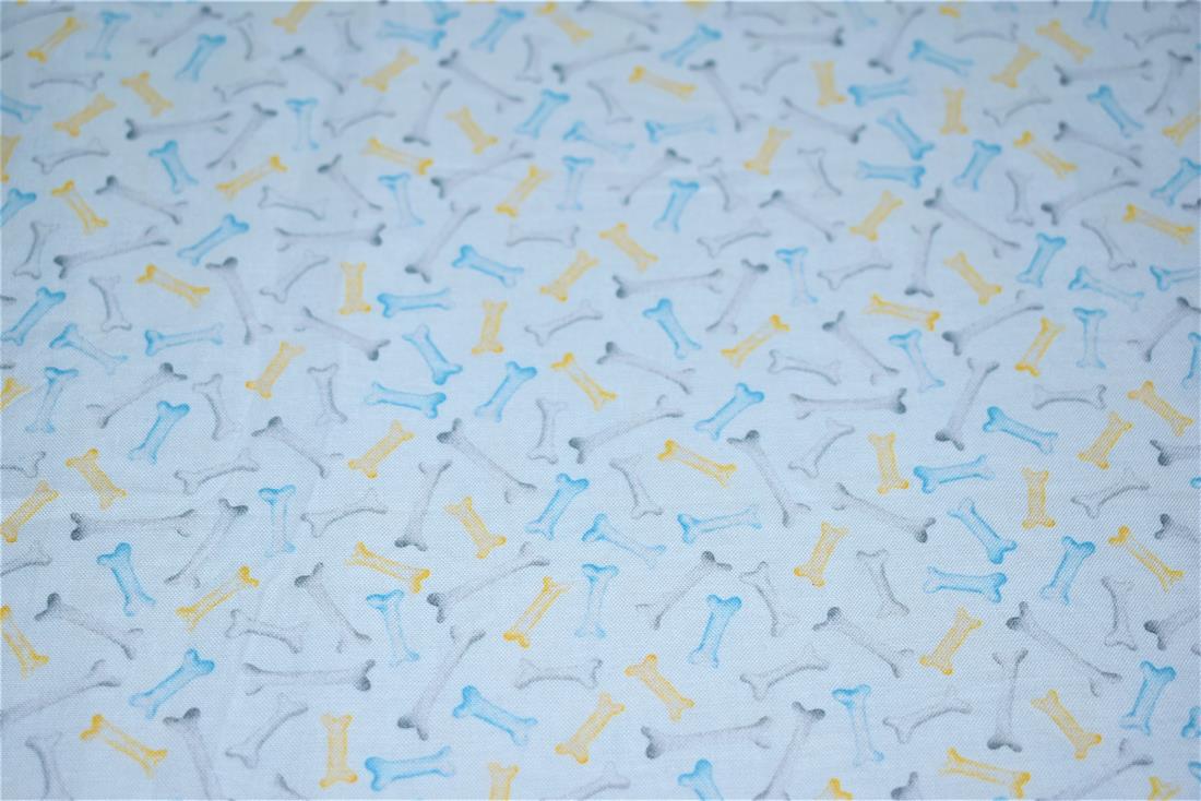 White Printed 100% Cotton Fabric