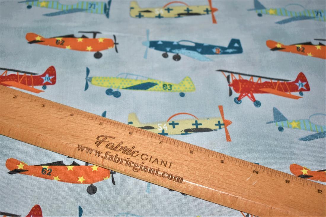 Light Grey Printed 100% Cotton Fabric