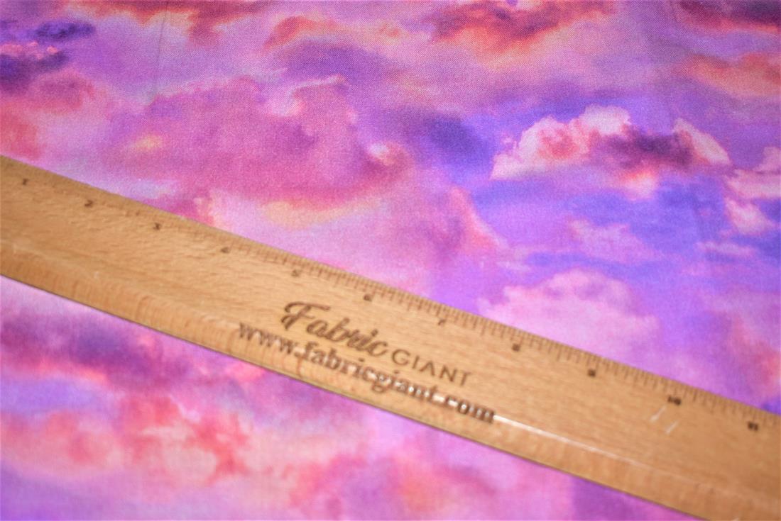 Pink Printed 100% Cotton Fabric