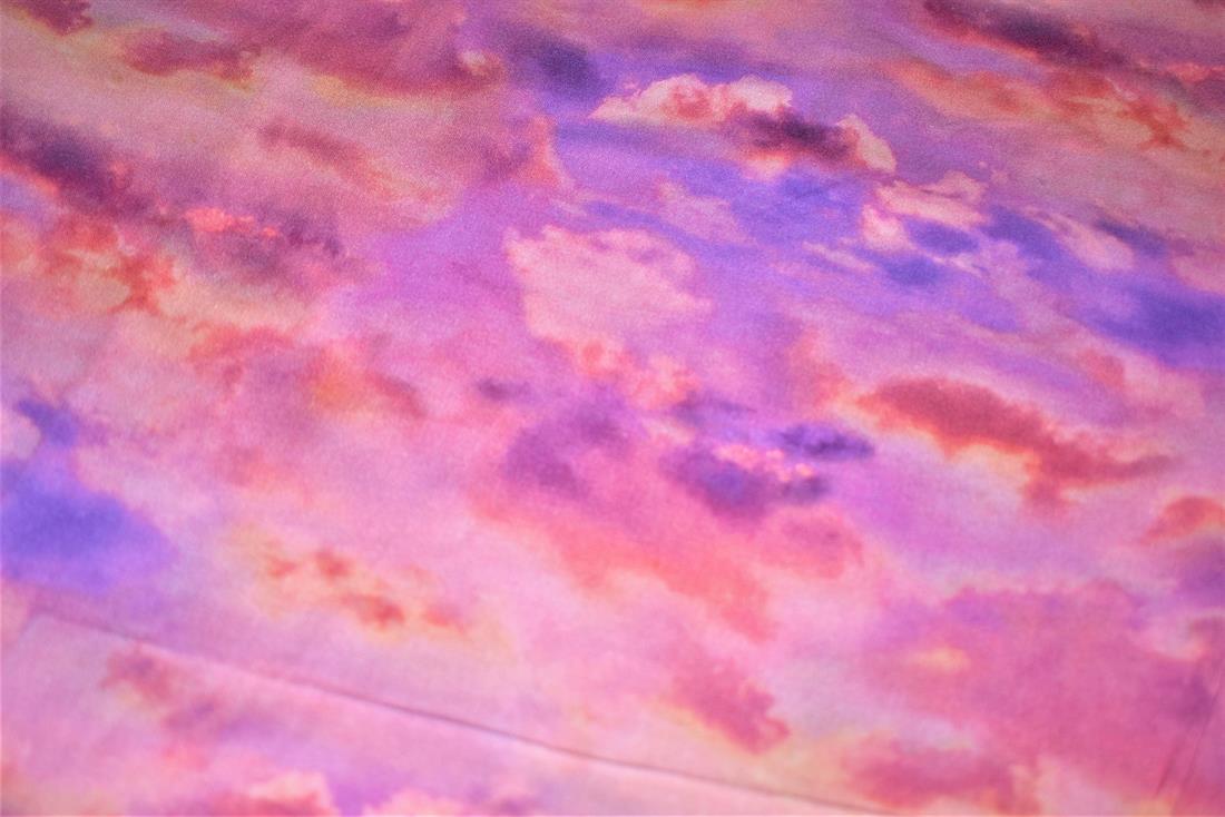 Pink Printed 100% Cotton Fabric